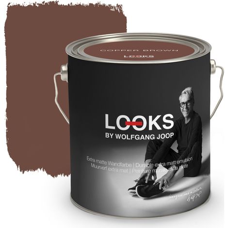 LOOKS by Wolfgang Joop Copper Braun Matt Wandfarbe 2,5L (1/3)