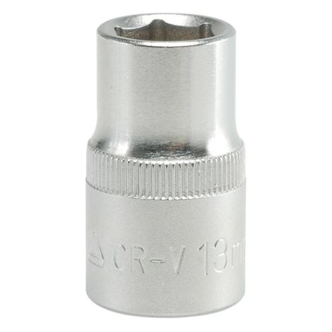 Kurze 13 mm Sechskant-Stecknuss 1/2 Zoll, CrV