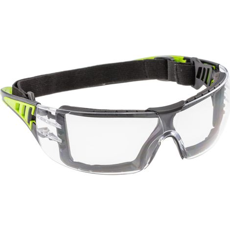 Högert Schutzbrille "Lotzen" mit Kopfband Grün