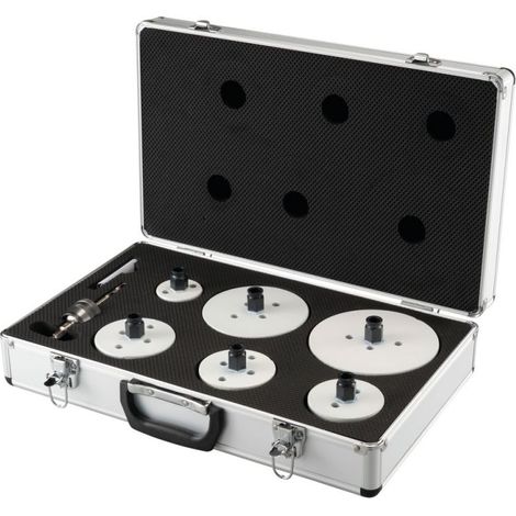 Makita E-15780 Lochsägen-Set 9teilig 51 mm, 73 mm, 76 mm, 83 mm, 114 mm, 133 mm 1 Set