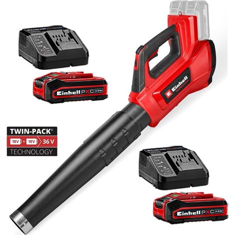 Einhell Professional Twin 18v / 36v Cordless Leaf Blower GP-LB 36/230 + X2 4AH (1/4)