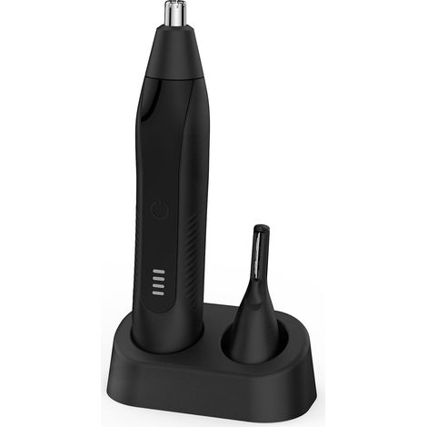 Nasenhaartrimmer rechargeable 2 en 1 Ohrhaarschneider Augenbrauen (1/5)