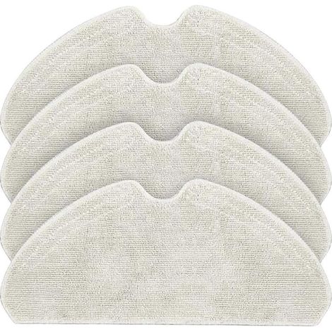 Lot de 4 lingettes de rechange pour balai à franges Dreame D10S, D10S PRO, D9 Max et F9 PRO (1/5)