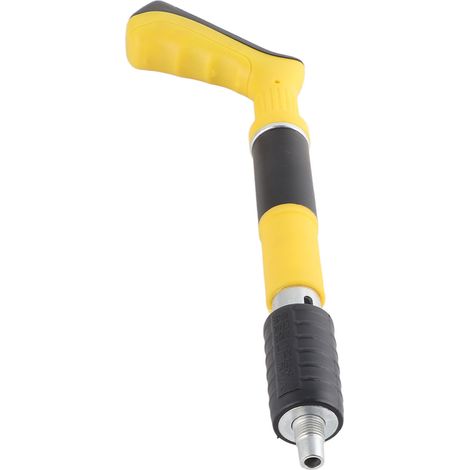 Pistolet à riveter manuel mini en acier pour clous, outil de fixation murale et plafond, pose de câbles et rainurage, couleur jaune (1/5)