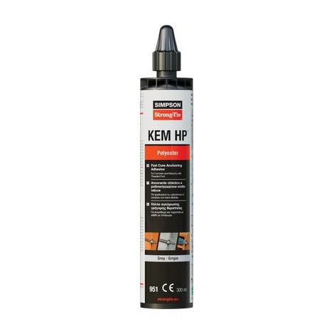 Tassello Ancorante Chimico Kem HP Friulsider 300 ml 12 Pezzi