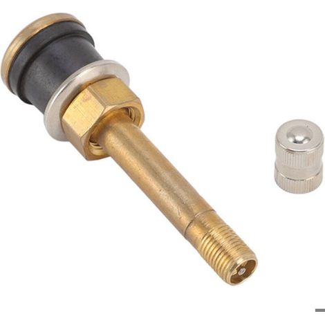 Noyau de Valve de Pneu de Camion sans Chambre à Air Robuste en Laiton à Pince, 10 Pièces, Haute Résistance, Longue Durée de Vie, I (1/5)