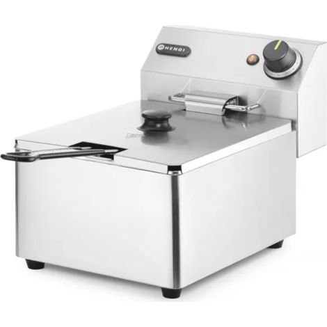 Friteuse professionnelle Kitchen Line 3,3 kW 230 V 6 L - Hendi 205815