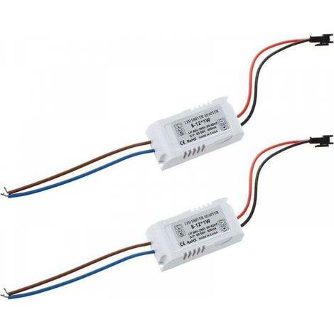 Transformateur Treiber Driver Led Lampe Trafos 8-12w Weiss thsinde (1/5)