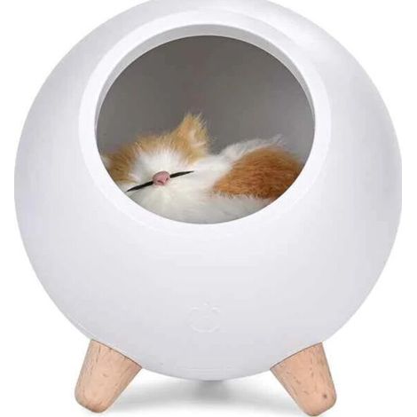 Lámpara de noche con forma de gato Tellur (1/3)