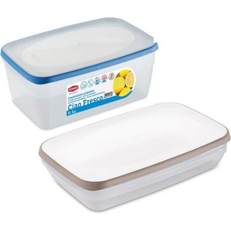 CONTENITORE RETTANGOLARE 'FRIGO BOX' lt5,4 cm 31x20xh.12,5