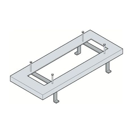 Kit d'Ancrage Au Sol pour Coffret Gemini Taille 5 1SL0435A00 ABB 150435