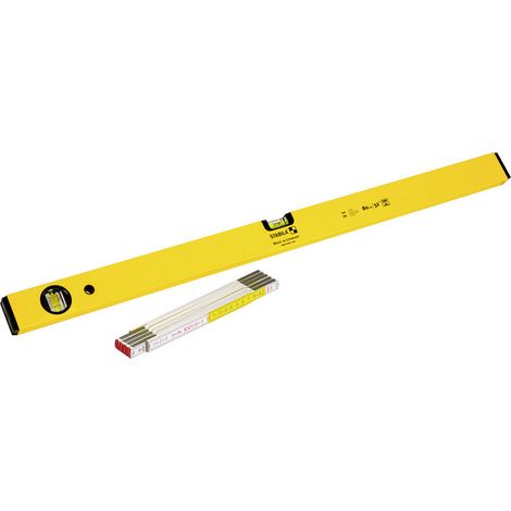 Stabila BONUS PACK Wasserwaage Type 70, 80 cm, inkl. Maßstab Type 617 (1/3)