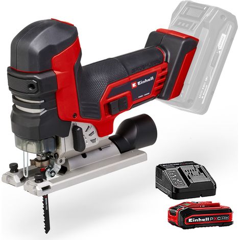 Einhell Professional 18v Cordless Brushless Jigsaw T Handle TP-JST + 4AH Kit (1/5)