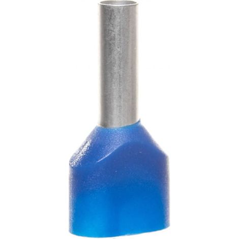 Isolierhülle 2x2,5-10 100 Stück blau
