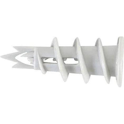 Assortiment de Chevilles pour Plaques de Plâtre 20 pcs - Polypropylène, Résistantes et Faciles à Installer - D-Work