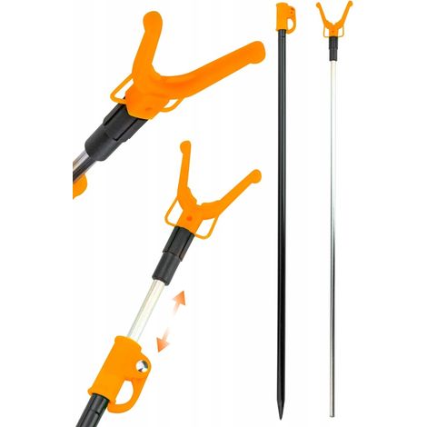 Teleskop-Angelstütze 68 - 118 cm Einzeln Typ V Vergionic