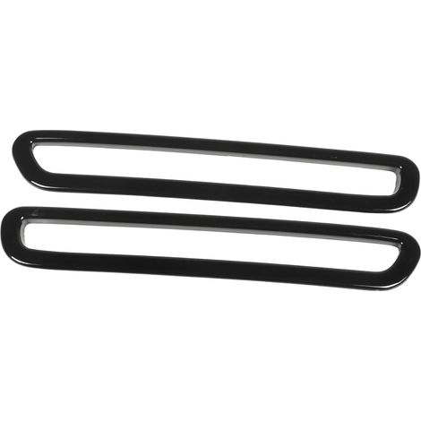 Cache de feu antibrouillard arrière, autocollant décoratif noir brillant pour pare-chocs CR-V RS 2023 et versions ultérieures (1/5)