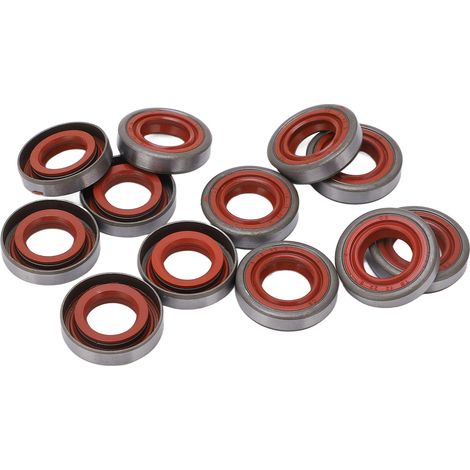 Kit de 12 joints d'étanchéité pour débroussailleuse Stihl FS80 FS85 (joints en fer et ABS). (1/5)