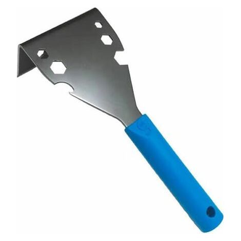 – Pince à décoffrer en acier avec poignée en silicone – Retrait facile des carreaux de céramique et plinthes – Angle de 15° pour éviter d'endommager les murs (1/3)