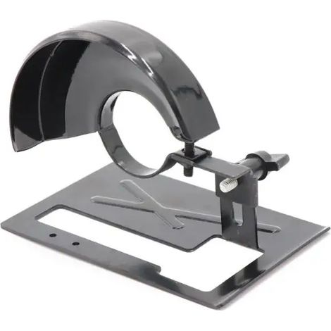[JAMAIS UTILISÉ]Meuleuse d'angle, Machine à découper, Base de roue en acier, bouclier de protection de sécurité, couverture pour le travail du bois (1/5)