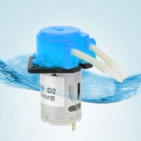 D-2 24mm DC 24V DIY Peristaltik-Flüssigkeitspumpe Dosierpumpe für Laboranalysen (Blau) (1/5)
