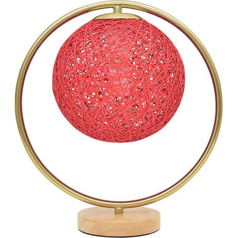 de table ronde en forme de boule de vigne veilleuse