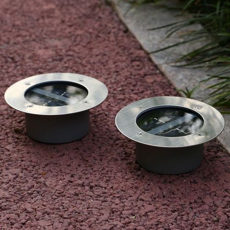 Plafond lumineux à LED alimenté par énergie solaire pour jardins, piscines et chemins, solaire sans installation IP65 (1/5)