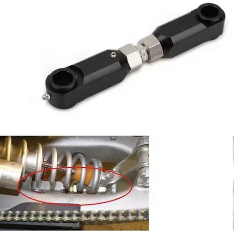 Adaptador de descenso trasero para ATV para Yamaha Raptor 350 YFZ350 1987-2006 Banshee 350 YFZ350SE Raptor 700 YFM700RYR B (1/5)
