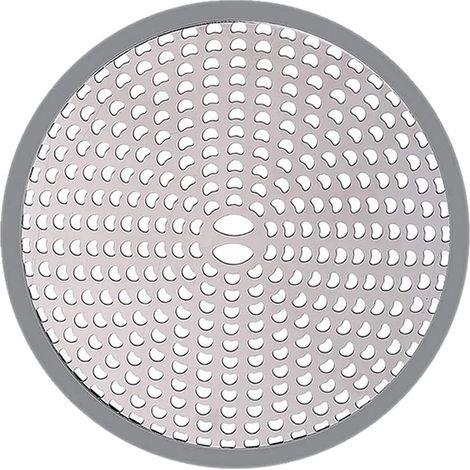 Évier noir passoire - plateau de douche / couvercle de drain de bain - piège à filtre à cheveux en acier sans acier （style 2） (1/5)