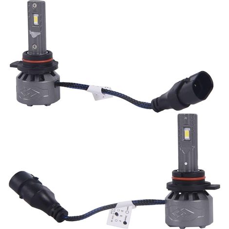 Ampoules de phares LED for voiture 9012, 8000lm/ensemble (1/4)