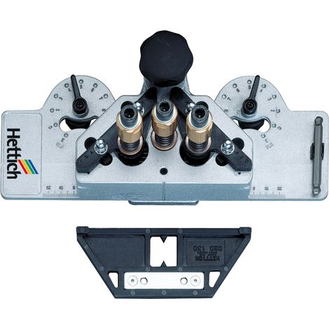 Hettich – Gabarit de perçage pour charnières invisibles Ø35mm – Réglage précis 2 à 8mm – Accessoire pour perceuse traditionnelle (1/2)