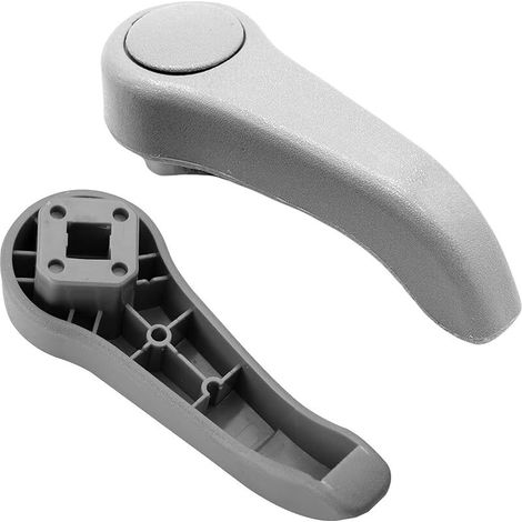 Poignées de Réglage de Siège Avant, Poignées de Siège pour Renault Clio 2 Twingo 1 7701209658 7701470827 (Gris) (1/4)