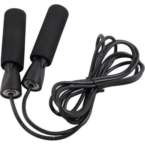 Corde à sauter - Entrainement - Réglable - 2.7m - PVC - Caoutchouc mousse-Ywey (1/5)