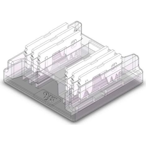 Connettore Rapido per Strisce Led COB e SMD a 6 pin RGB+CCT da 12mm (1/5)