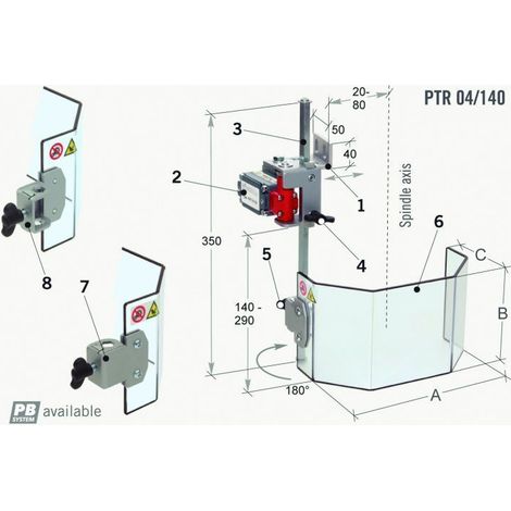 PROTECTOR TALADRO PTR 04/140 METALWORKS
