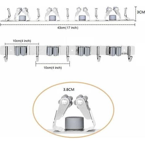 Chaînes à Verrouillage de Sécurité Porte Anti-vol de Verrou de Chaîne d'acier Inoxydable Chaîne de Garde de Loquet de Porte Chaîne de Porte Verrou de Sécurité pour Famille Hôtel Appartement 2 P (1/4)