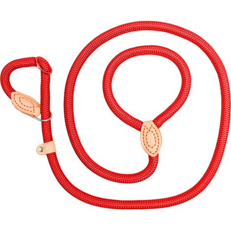 Guinzaglio riflettente per cani, rosso, 14 mm x 1,8 metri