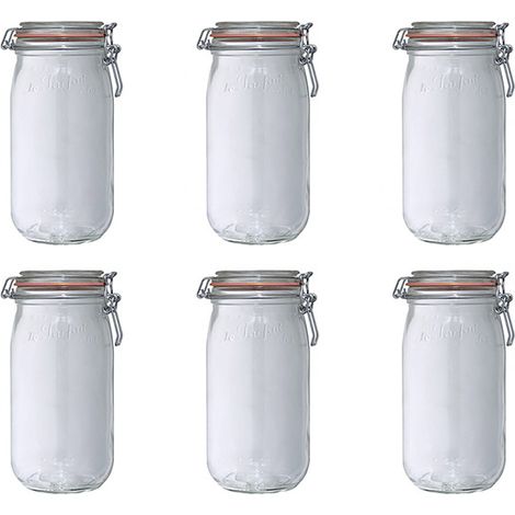 Set mit 6 gläsern 1,5 l - Le Parfait - 900508