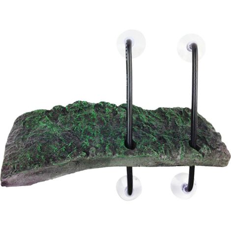 Schwimmende Plattform für Schildkröten zum Sonnenbaden, Kletterdock aus Harz, Terrasseninsel