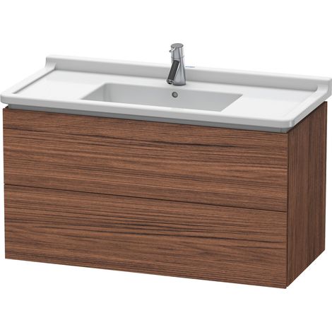 Duravit L-Cube mueble bajo lavabo suspendido, 2 cajones,