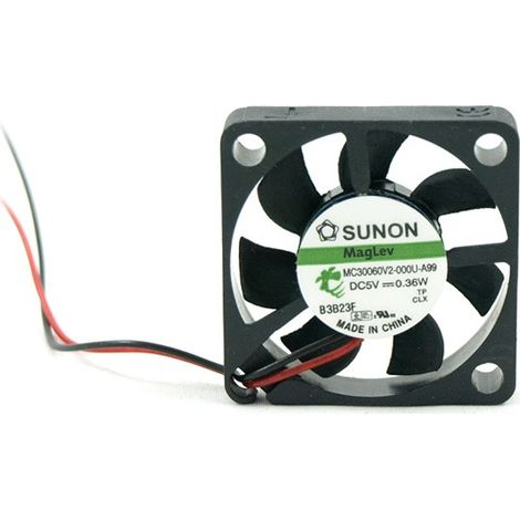 Ventilatore 5Vdc 30x30x6mm 30x30x6mm fili VAPO 2W 0,36W