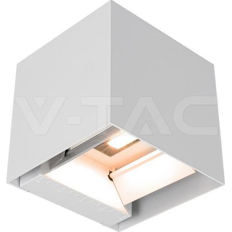 V-TAC VT-409CCT-W 24063-1 Lampada solare da parete per esterno con rilevatore di movimento LED (monocolore) 9 W Bianco (1/5)