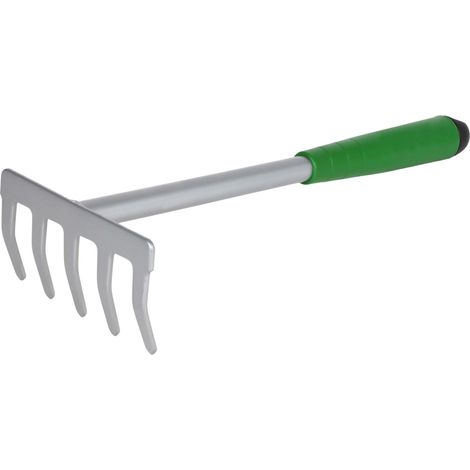 Kleinrechen mit Kunststoffgriff 35cm Handrechen Harke Gartengerät Gartenhelfer