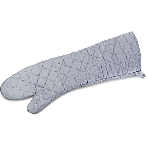 Supper Long 58 cm Chiffon de coton Gants de four barbecue Gants résistant à la chaleur 1 pc (1/4)