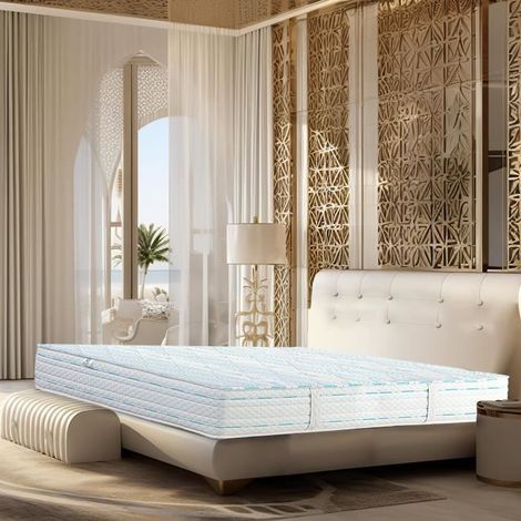 Matelas - Royal Dream - 160 x 200 cm - Mousse haute densité - Ferme - 24 cm d'épaisseur