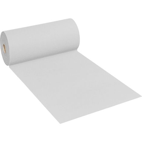 Tappeto Moquette al Metro H100 Cm Interno Esterno Passatoia Negozio Chiesa - Bianco