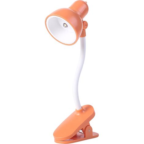 Lampe De Lecture À Pince - Lampe De Bureau Miniature Avec Joint Flexible - Éclairage Chaud Pour Lecture Nocturne - 3 X 15 Cm - 1 Pièce