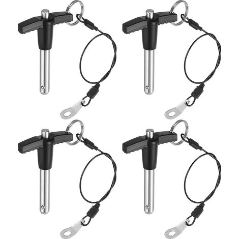 4Pcs Goupille de Verrouillage 8mm x 30mm Longueur d'Utilisation (1/5)