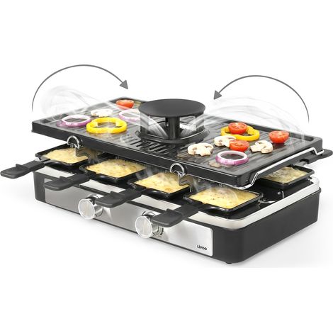 Appareil à raclette 8 personnes avec hotte aspirante - Livoo - DOC372N (1/5)