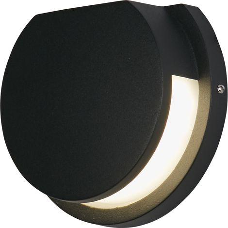 Searchlight Chiswick Applique d'extérieur à LED, noire (1/4)